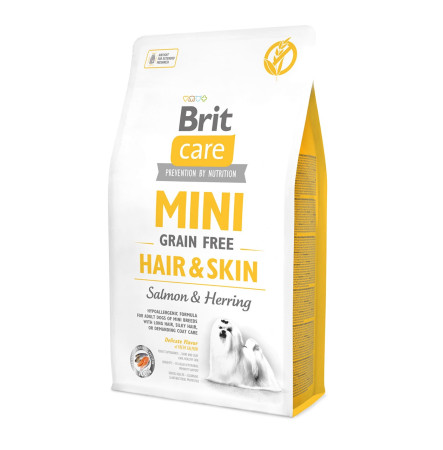 Brit Care Mini Grain Free Hair & Skin 2 кг